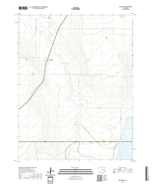 Us Topo 75 Minute Map For Arlington Co American Map Store 0085