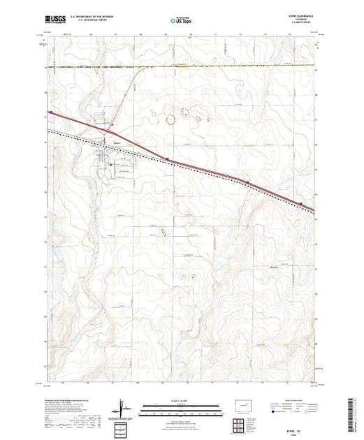 Us Topo 75 Minute Map For Byers Co American Map Store 1540