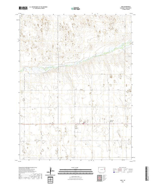 Us Topo 75 Minute Map For Joes Co American Map Store 3161