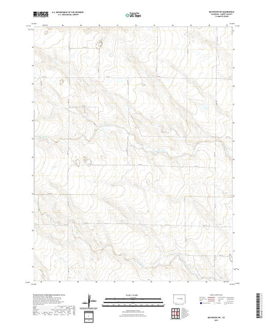 Us Topo 75 Minute Map For Matheson Sw Co American Map Store 7648