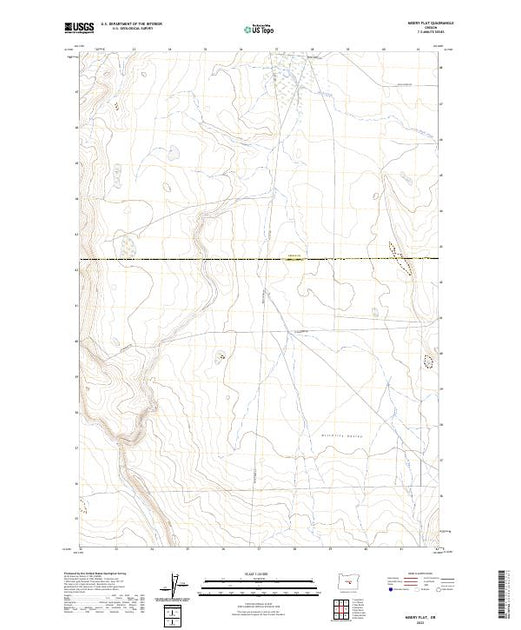 Us Topo 75 Minute Map For Misery Flat Or American Map Store 2680