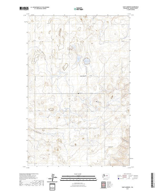 Us Topo 75 Minute Map For Saint Andrews Wa American Map Store 1960