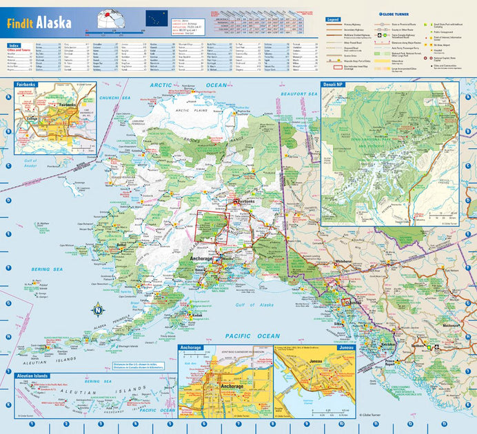 Alaska – American Map Store