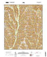 USGS US Topo 7.5-minute map for Abbeville East AL 2020