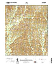 USGS US Topo 7.5-minute map for Aberfoil AL 2020