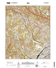 USGS US Topo 7.5-minute map for Adamsville AL 2020