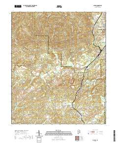 USGS US Topo 7.5-minute map for Aldrich AL 2020