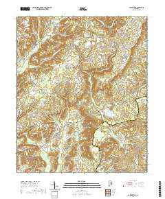 USGS US Topo 7.5-minute map for Arkadelphia AL 2020