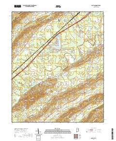 USGS US Topo 7.5-minute map for Ashville AL 2020