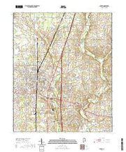 USGS US Topo 7.5-minute map for Athens AL 2020