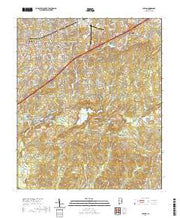 USGS US Topo 7.5-minute map for Auburn AL 2020