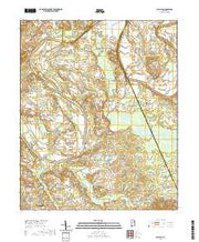 USGS US Topo 7.5-minute map for Ballplay AL 2020