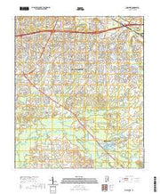 USGS US Topo 7.5-minute map for Barachias AL 2020