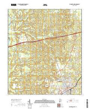 USGS US Topo 7.5-minute map for Bay Minette North AL 2020