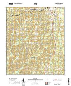 USGS US Topo 7.5-minute map for Bay Minette South AL 2020