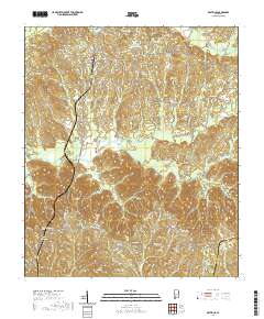 USGS US Topo 7.5-minute map for Beatrice AL 2020