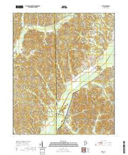 USGS US Topo 7.5-minute map for Belk AL 2020