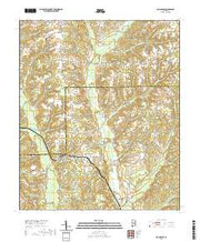 USGS US Topo 7.5-minute map for Billingsley AL 2020