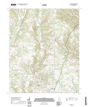 US Topo 7.5-minute map for Blackburn AL