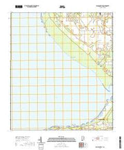 USGS US Topo 7.5-minute map for Bon Secour Bay AL 2020