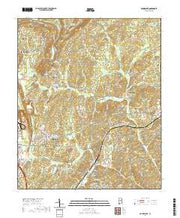 USGS US Topo 7.5-minute map for Bounds Lake AL 2020