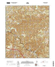 USGS US Topo 7.5-minute map for Brookside AL 2020