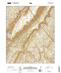 USGS US Topo 7.5-minute map for Brooksville AL 2020