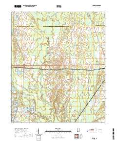 USGS US Topo 7.5-minute map for Browns AL 2020