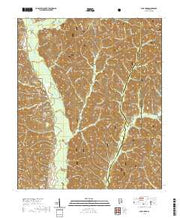 USGS US Topo 7.5-minute map for Buck Creek AL 2021