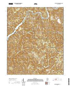 USGS US Topo 7.5-minute map for Burchfield Store AL 2020