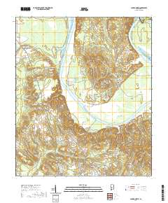 USGS US Topo 7.5-minute map for Camden North AL 2020