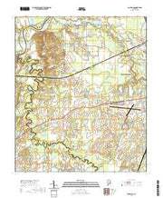 USGS US Topo 7.5-minute map for Cantelous AL 2020