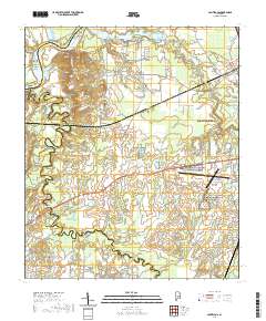 USGS US Topo 7.5-minute map for Cantelous AL 2020