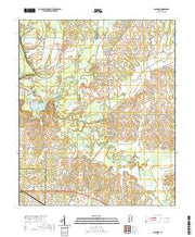 USGS US Topo 7.5-minute map for Casemore AL 2020