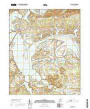 USGS US Topo 7.5-minute map for Cedar Bluff AL 2020