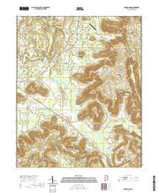 USGS US Topo 7.5-minute map for Center Grove AL 2020