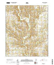 USGS US Topo 7.5-minute map for Center Hill AL 2021