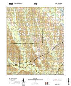 USGS US Topo 7.5-minute map for Central Mills AL 2020