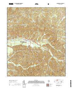 USGS US Topo 7.5-minute map for Centreville East AL 2021