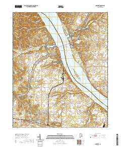 USGS US Topo 7.5-minute map for Cherokee AL 2020