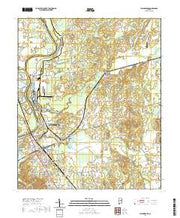 USGS US Topo 7.5-minute map for Childersburg AL 2020