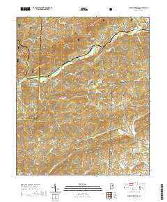 USGS US Topo 7.5-minute map for Clairmont Springs AL 2021