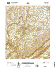 USGS US Topo 7.5-minute map for Clarence AL 2020