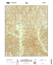 USGS US Topo 7.5-minute map for Claud AL 2020