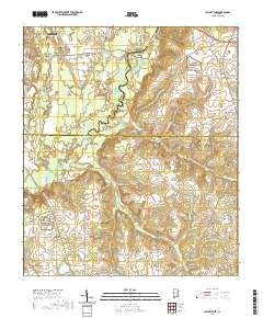 USGS US Topo 7.5-minute map for Clayhatchee AL 2020