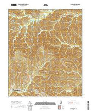 USGS US Topo 7.5-minute map for Clayton North AL 2020