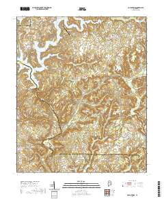 USGS US Topo 7.5-minute map for Cold Springs AL 2020