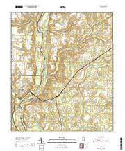 USGS US Topo 7.5-minute map for Columbia ALGA 2020