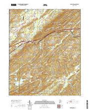 USGS US Topo 7.5-minute map for Cooks Springs AL 2020