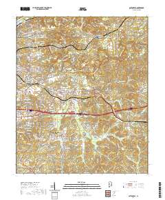 USGS US Topo 7.5-minute map for Cottondale AL 2020